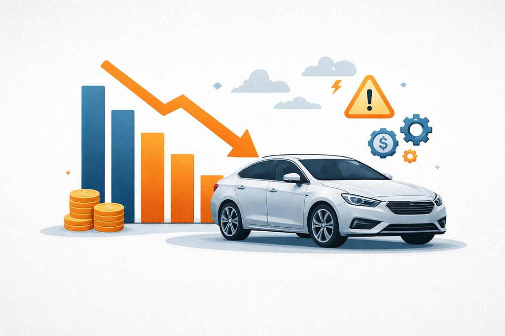 Падение российского авторынка