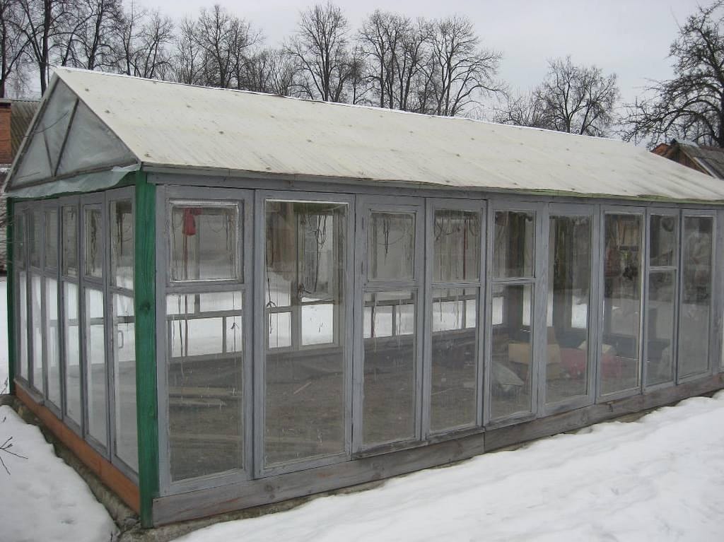 теплицы из старых рам