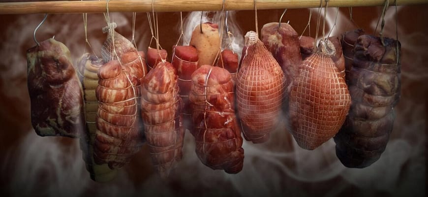 копчение продуктов